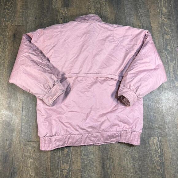 Vintage 90s Eddie Bauer Goose Down Pink Jacket - Picture 3 of 5
